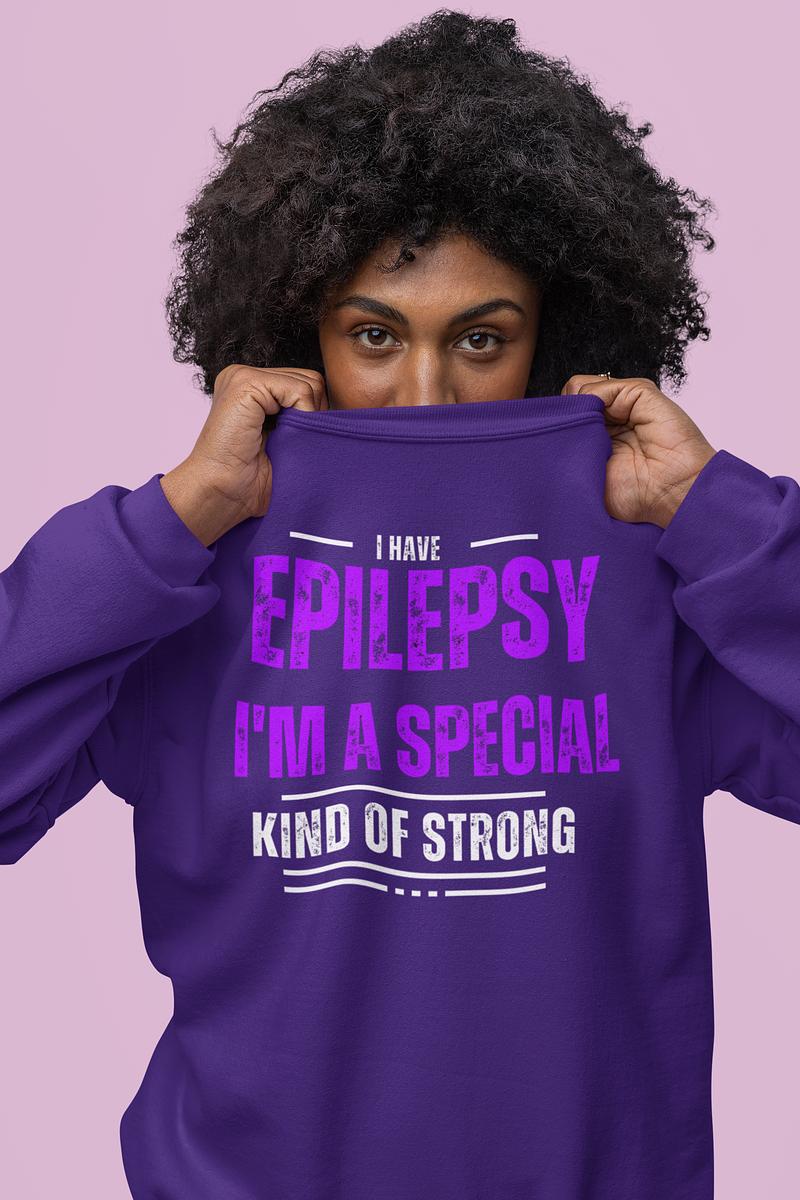 EPI BY TIDA 'I Have Epilepsy' sweatshirt